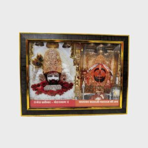 Shyam Baba Ji and Salasar Balaji Maharaj Ji Photo frame (12 x 16 )