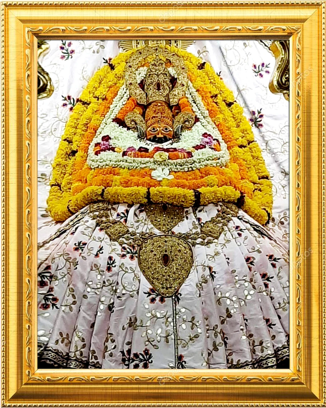Shyam Ji Yellow Frame